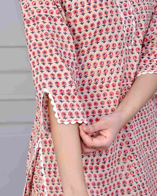 Inaaya Print Cotton Co-ord Set