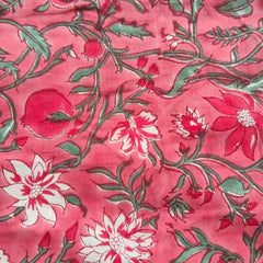 Rose Pink Floral Printed Wrap Skort