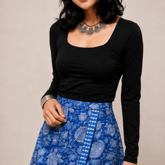 Nilgiri Blue Skort