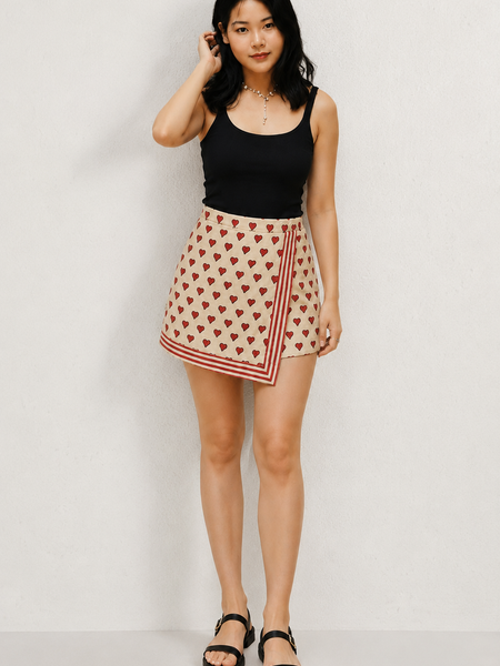 Ajrakh Fusion Skort