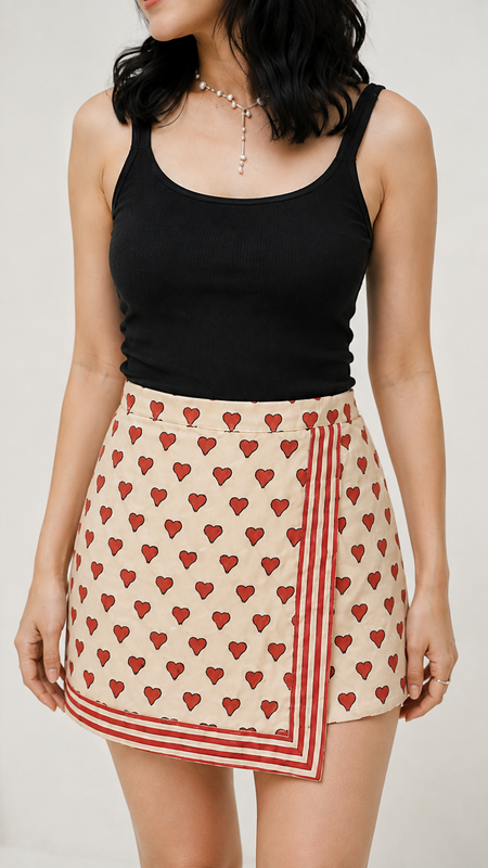 Ajrakh Fusion Skort