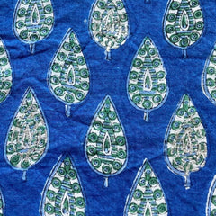 Peacock Motif Printed Wrap Skort