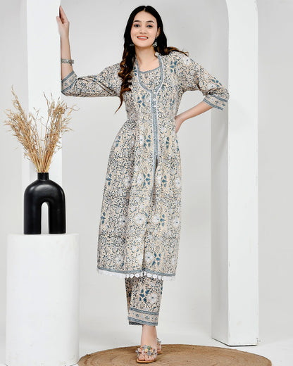 Chandni Printed Cotton Co-ord Set