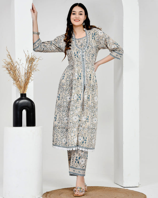 Chandni Printed Cotton Co-ord Set