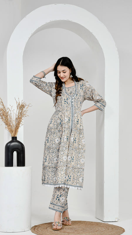 Chandni Printed Cotton Co-ord Set