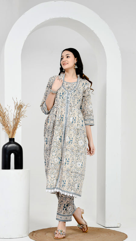 Chandni Printed Cotton Co-ord Set