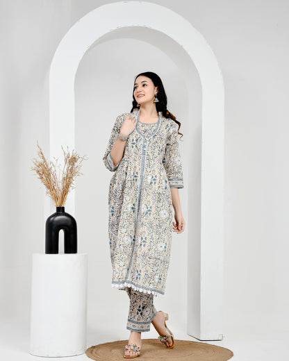 Chandni Printed Cotton Co-ord Set