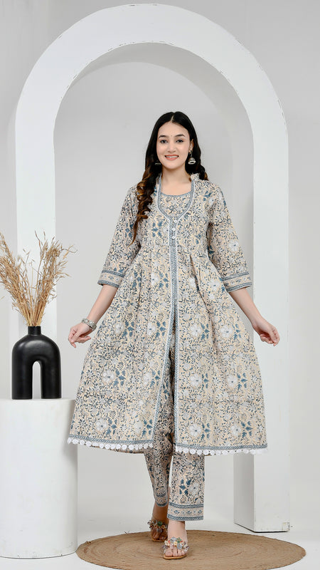 Chandni Printed Cotton Co-ord Set
