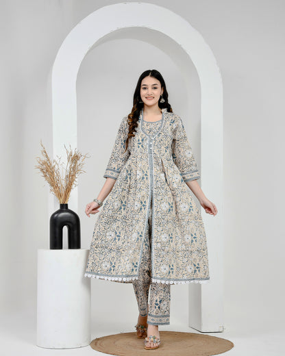 Chandni Printed Cotton Co-ord Set