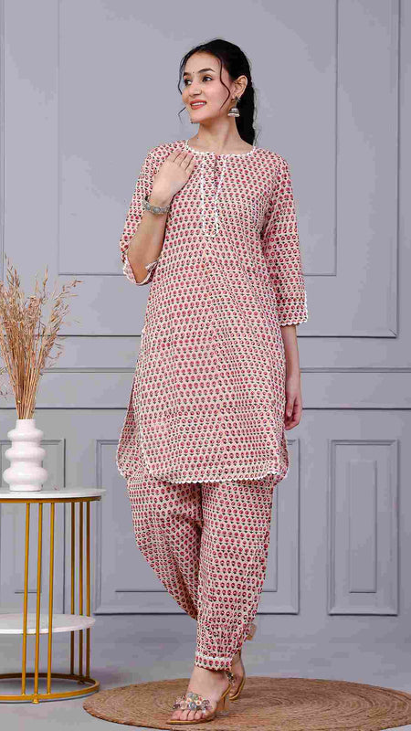 Inaaya Print Cotton Co-ord Set