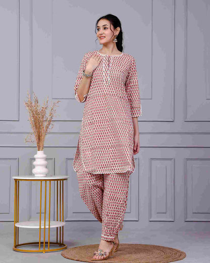 Inaaya Print Cotton Co-ord Set