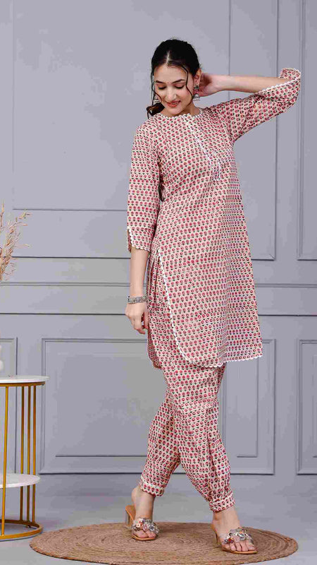 Inaaya Print Cotton Co-ord Set