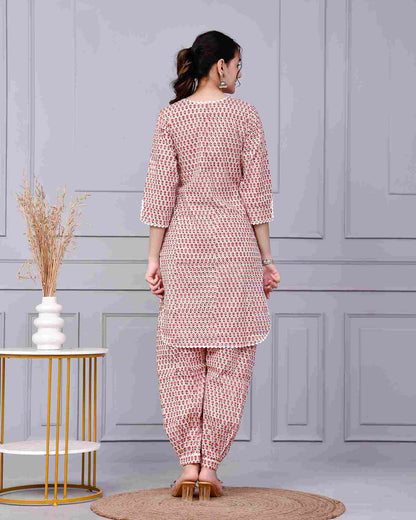 Inaaya Print Cotton Co-ord Set