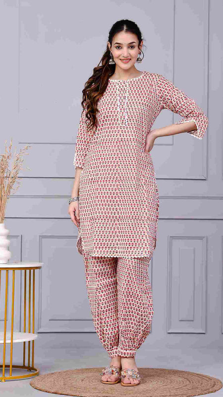 Inaaya Print Cotton Co-ord Set