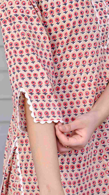 Inaaya Print Cotton Co-ord Set