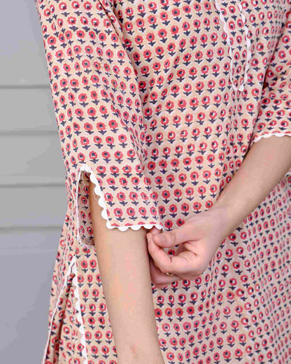 Inaaya Print Cotton Co-ord Set