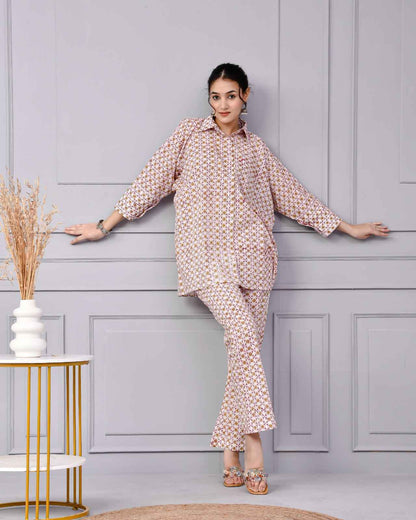 Geometric Print Co-Ord Set