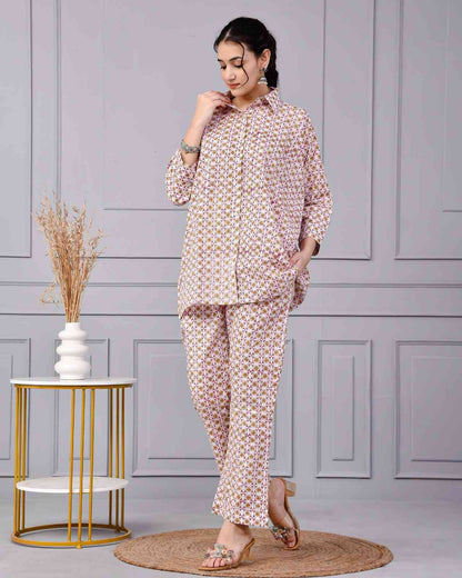 Geometric Print Co-Ord Set