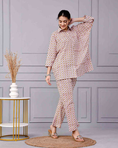 Geometric Print Co-Ord Set