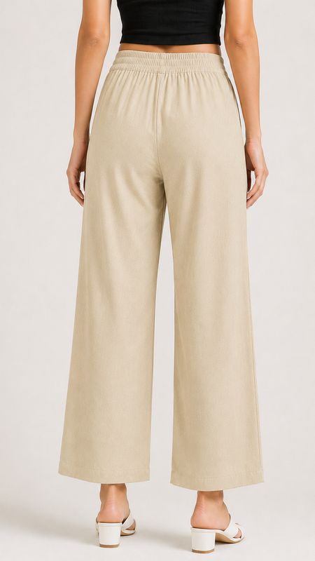 Women's Wide-Leg Trousers