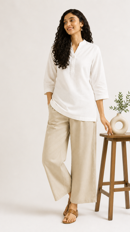 Women's Wide-Leg Trousers