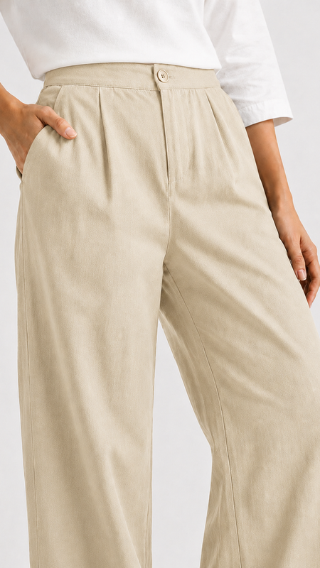 Women's Wide-Leg Trousers
