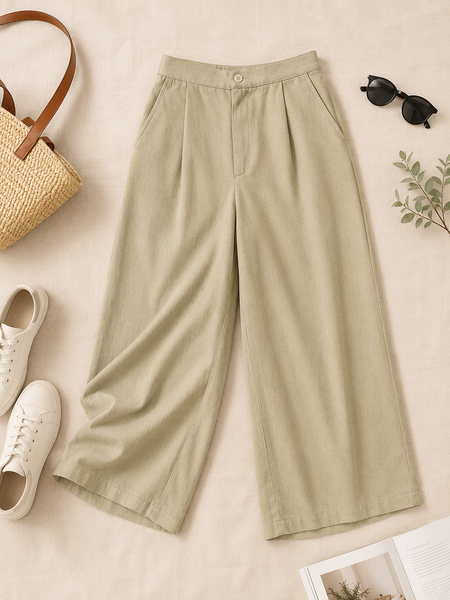 Women's Wide-Leg Trousers