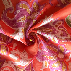 Authentic HandBlock Sanganeri Printed, Eco Friendly Dyes, Pure Soft Cotton Fabric