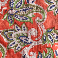 Authentic HandBlock Sanganeri Printed, Eco Friendly Dyes, Pure Soft Cotton Fabric