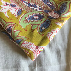 Authentic HandBlock Sanganeri Printed, Eco Friendly Dyes, Pure Soft Cotton Fabric