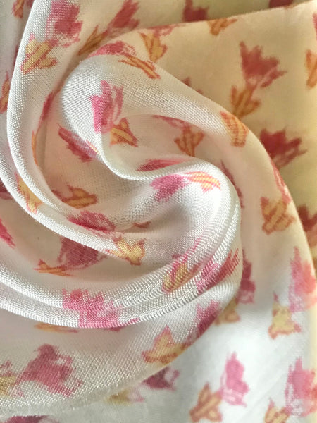 Authentic HandBlock Sanganeri Printed, Eco Friendly Dyes, Pure Soft Cotton Fabric