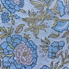 Authentic HandBlock Sanganeri Printed, Eco Friendly Dyes, Pure Soft Cotton Fabric