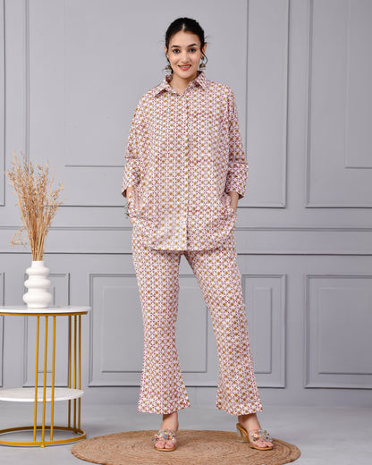 Geometric Print Co-Ord Set